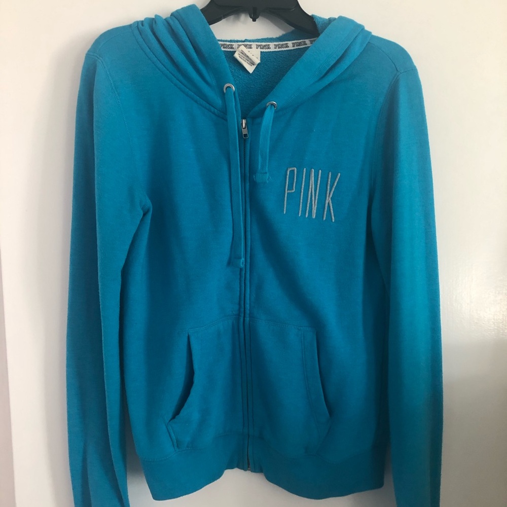 Small PINK Victoria’s Secret Zip Hoodie